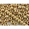 Seed Beads Preciosa No.01710 - Gold Mat - 10/0 12g