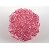 Wire Ball B Light Rose 30mm