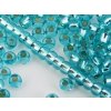 Seed Beads Preciosa No.08258 - Light Blue Zirkcon - Silver Line - 10/0 12g