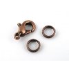 CLASP CUS 10mm WITH 2 JUMP RINGS 5mm