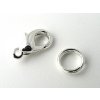 CLASP AG 12mm WITH JUMP RING 7mm