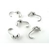 Beadtip bigger with hook 5mm RH 4pcs