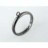 Ring with loop BLK