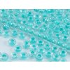 Seed Beads Preciosa No.38653- Bluish Mint Line - 10/0 12g