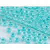 Seed Beads Preciosa No.38653- Bluish Mint Line - 10/0 12g