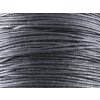 Cotton Cord 1mm Black