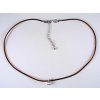 Rubber necklace - Topaz