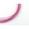 NYLON COATED WIRE PINK 0.38mm
