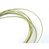 NYLON COATED WIRE GREEN 0.5mm 1m
