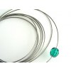 Nylon Coated Steel Wire Transparent 0.4mm 1m