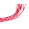 Leather cord pink 1mm