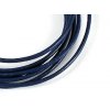 Leather cord blue 1,5mm