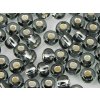 Seed Beads Preciosa No.47010 - Black Diamond - Silver Line - 11/0 12g