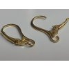 Pierce GN66 Conti Gold plated Silver Ag 925/1000 1pair