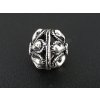 Bead A228 Silver Ag 925/1000 10x10mm 1piece