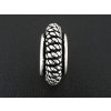 Bead A220 Silver Ag 925/1000 13x6mm 1piece