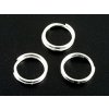 Ring R14 Silver Ag 925/1000 Double 8mm