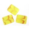 RECTANGLE Žlutá Opál-TOP. 14x10mm