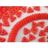 Tri-Bead Red Chalk 1x4mm