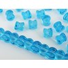 Czech Beads Pellets Aquamarine 4x6mm 35pcs