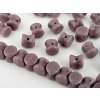 Czech Beads Pellets Chalk Amethyst 4x6mm 35pcs