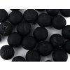 Kulaté Korálky Jet Mat 3mm
