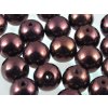 Round Beads Purple Metal Coated 6mm