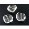 Beads Nugget Twist - Crystal - 13x15mm