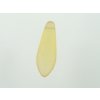 Beads Tongues - Light Topaz Mat - 5x16mm