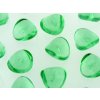 Korálky Vlnkový Ovál - Peridot - 4x9mm