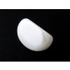 NUTS D - WHITE LUSTER 17x10mm