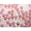 ROUNDS WITHOUT HOLE OPAL PINK 3mm