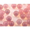 ROUNDS WITHOUT HOLE OPAL PINK 5mm