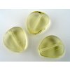 Oval Triangle Light Topaz 18x17mm