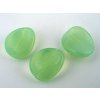 WAVE PLATE LIGHT PERIDOT OPAL 16x13mm