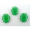 FLAT OVAL OPAL GREEN 12x9mm P