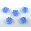 FLAT FLOWER LIGHT SAPPHIRE 9mm