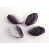 FLAT LEAVES WHITE AMETHYST 8x12mm