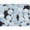 Beads Firepolished White Opal 5mm