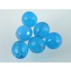 Beads Firepolished Aquamarine Opal 16mm