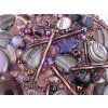 Beads Mix Amethyst First Quality - quantity discount 90g+20g gratis