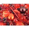 Beads Mix Red First Quality - quantity discount 90g+20g gratis