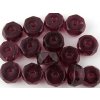 Cut Rondels Garnet 6x3mm