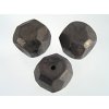 Beads Meteorite A Dark Bronze Crash Mat 15x18mm