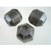Korálky Meteorit B Černá Diamant Crash Mat 15x18mm