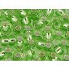 Seed Beads Preciosa No.57220 - Light Olivine - Silver Line   - 10/0 12g