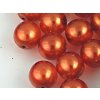 PEARLS ORANGE TRANSPARENT 8mm