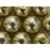 Beads Pearls Gold 10mm