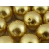 Beads Pearls Gold 12mm