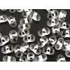 Beads Farfalle White Line 2x4mm